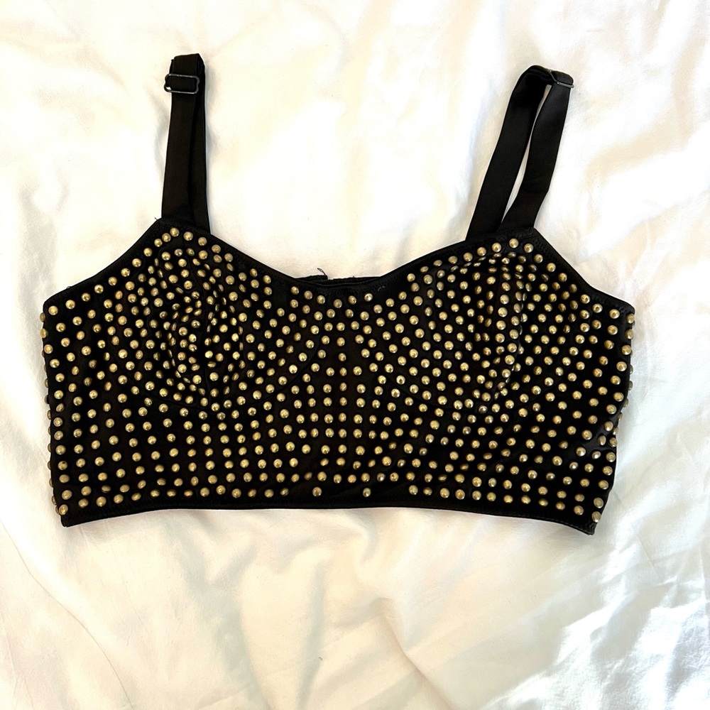 Urban Outfitters studded bra top.